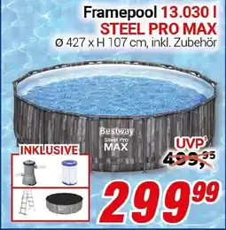 CENTERSHOP Framepool 13.030 | STEEL PRO MAX Bestway Angebot