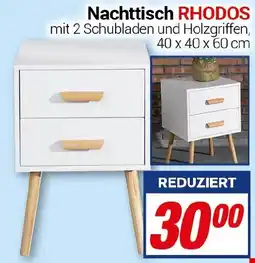 CENTERSHOP Nachttisch RHODOS Angebot