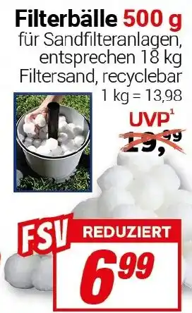 CENTERSHOP Filterbälle Angebot