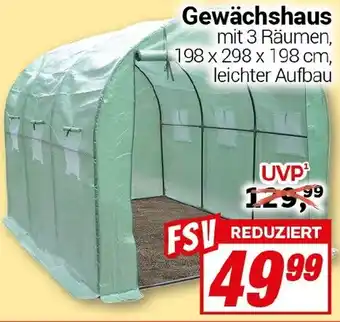 CENTERSHOP Gewächshaus Angebot