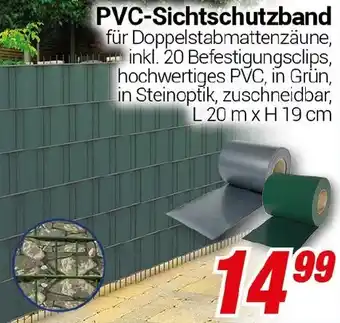 CENTERSHOP PVC-Sichtschutzband Angebot