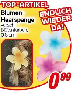 CENTERSHOP Blumen- Haarspange Angebot