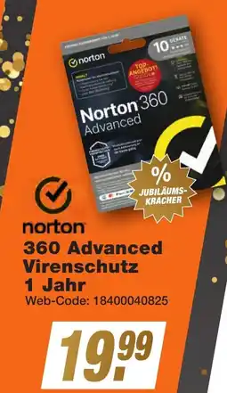 K+B Expert norton 360 Advanced Virenschutz 1 Jahr Angebot