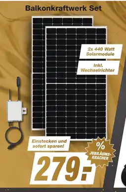 K+B Expert Balkonkraftwerk Set Angebot