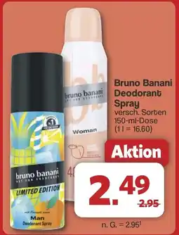 Famila Nord West Bruno Banani Deodorant Spray Angebot