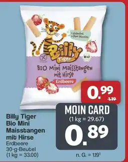 Famila Nord West Billy Tiger Bio Mini Maisstangen mit Hirse Angebot