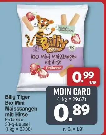 Famila Nord West Billy Tiger Bio Mini Maisstangen mit Hirse Angebot