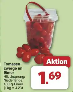 Famila Nord West Tomatenzwerge im Eimer Angebot