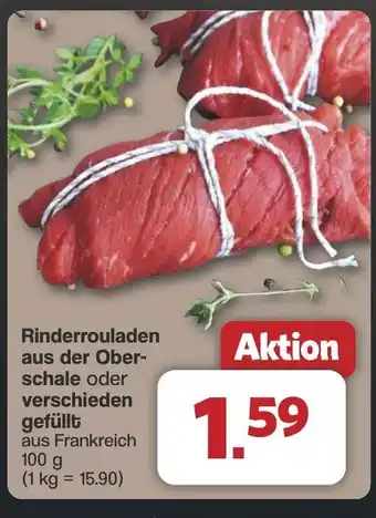 Famila Nord West Rinderrouladen aus der Ober- schale oder verschieden gefüllt Angebot