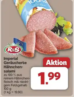 Famila Nord West R&S SPEZIALITATEN Imperial Geräucherte Hähnchensalami Angebot
