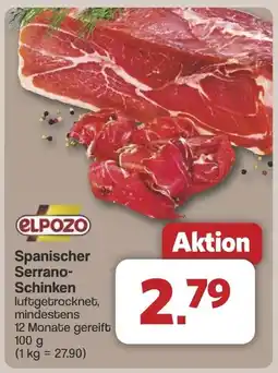 Famila Nord West eLPOZO Spanischer Serrano- Schinken Angebot