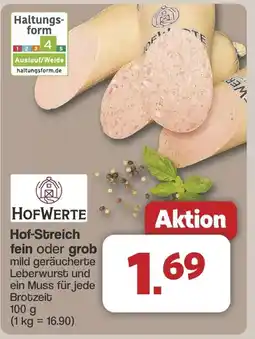 Famila Nord West HOFWERTE Hof-Streich fein oder grob Angebot