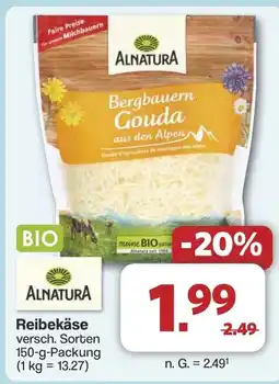 Famila Nord West ALNATURA Reibekäse Angebot