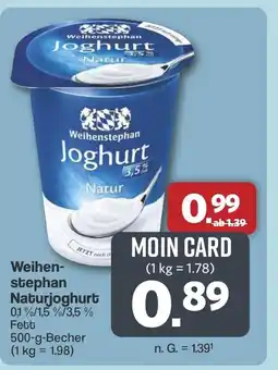 Famila Nord West Weihenstephan Naturjoghurt Angebot
