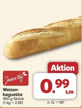 Famila Nord West Jeden Tag Weizenbaguette Angebot