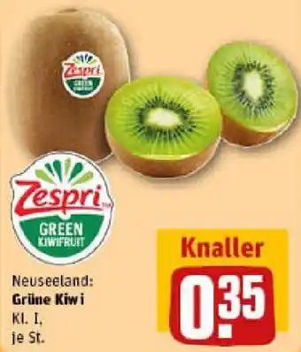 REWE Zespri Grüne Kiwi Angebot