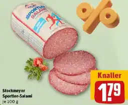 REWE Stockmeyer Sportler-Salami Angebot