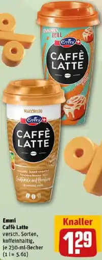 REWE Emmi Caffe Latte Angebot
