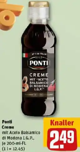 REWE Ponti Creme Angebot