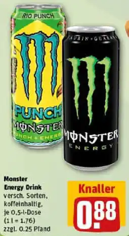 REWE Monster Energy Drink Angebot