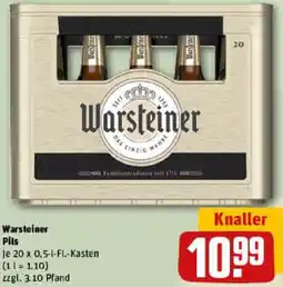 REWE Warsteiner Pils Angebot