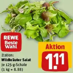 REWE Wildkräuter Salat Angebot