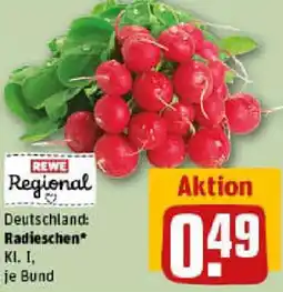 REWE Radieschen Angebot