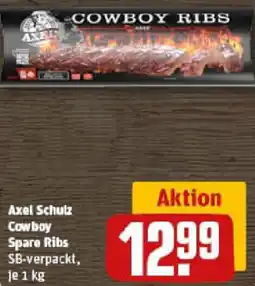 REWE Axel Schulz Cowboy Spare Ribs Angebot