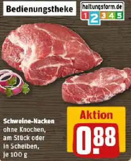 REWE Schweine-Nacken Angebot