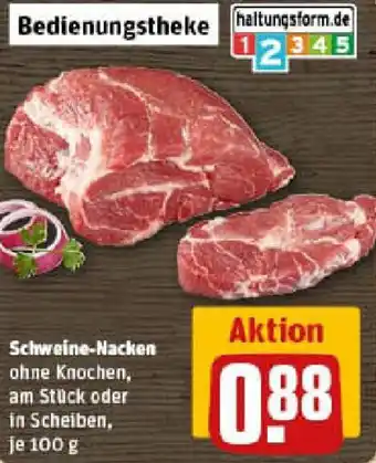 REWE Schweine-Nacken Angebot