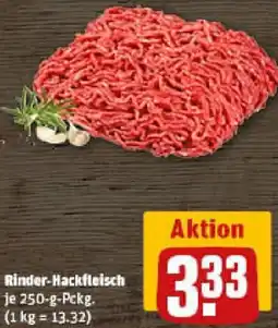 REWE Rinder-Hackfleisch Angebot