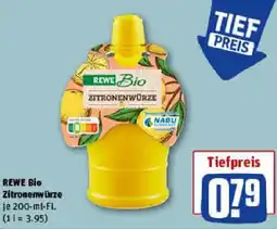 REWE REWE Bio Zitronenwürze Angebot