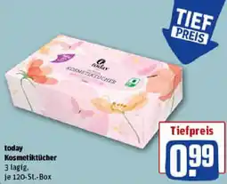 REWE today Kosmetiktücher Angebot