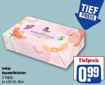 REWE today Kosmetiktücher Angebot