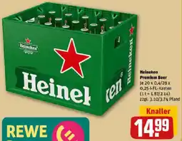 REWE Heineken Premium Beer Angebot