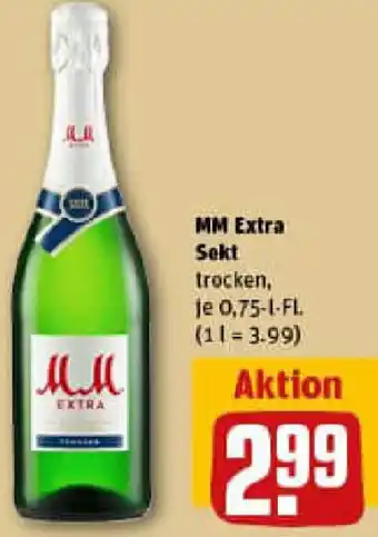 REWE MM Extra Sekt Angebot