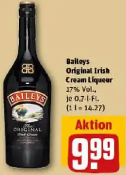REWE Baileys Original Irish Cream Liqueur Angebot