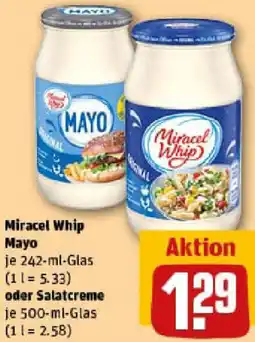 REWE Miracel Whip Mayo oder Salatcreme Angebot