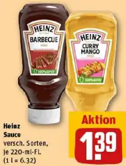 REWE Heinz Sauce Angebot
