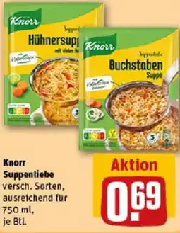 REWE Knorr Suppenliebe Angebot