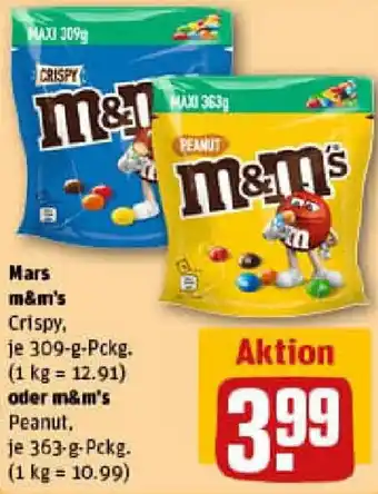 REWE Mars m&m's oder m&m's Angebot