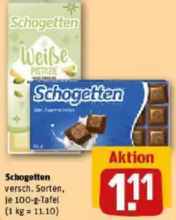 REWE Schogetten Angebot