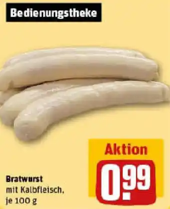 REWE Bratwurst Angebot