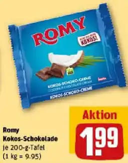 REWE Romy Kokos-Schokolade Angebot