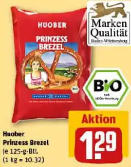 REWE Huober Prinzess Brezel Angebot
