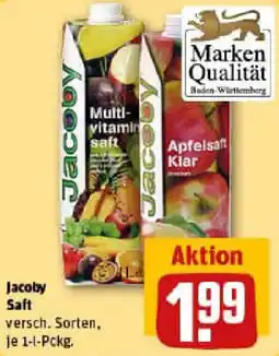 REWE Jacoby Saft Angebot