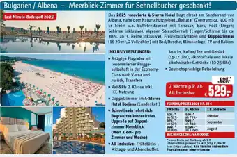 REWE Bulgarien/Albena Angebot