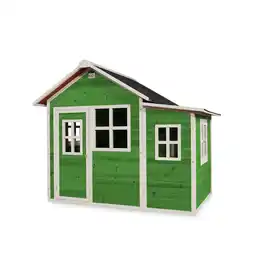 Netto Marken-Discount EXIT Loft 150 Holzspielhaus - grün Angebot