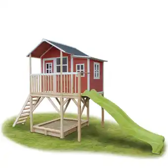Netto Marken-Discount EXIT Loft 750 Holzspielhaus - rot Angebot