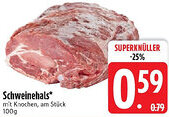 Edeka Schweinehals Angebot